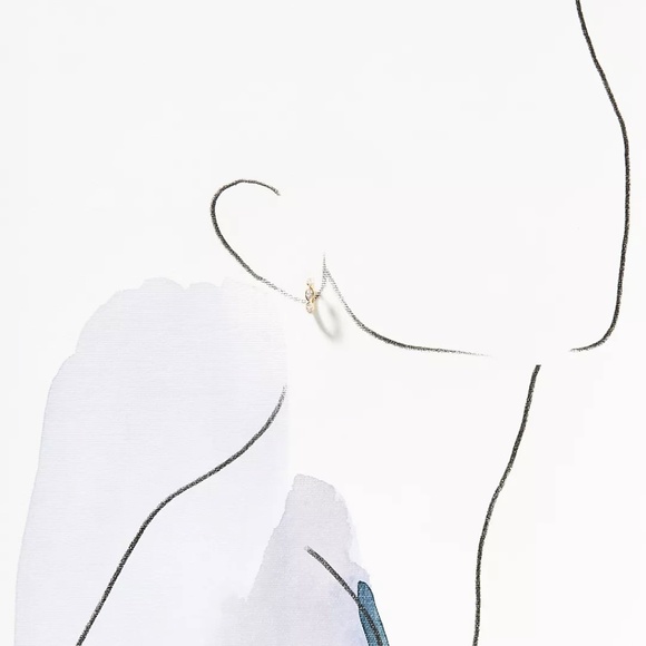 Cora Reversible Huggie Hoop Earrings | Anthropologie - Picture 3 of 3